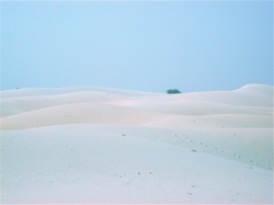 White dunes near Essekane