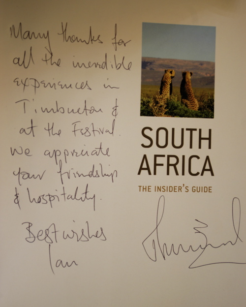 South African author Jan 2011